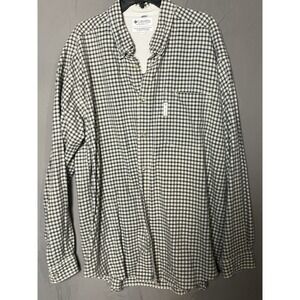 Columbia Sportswear Men's Long-Sleeve Button Down Plaid Shirt Outdoor XXL